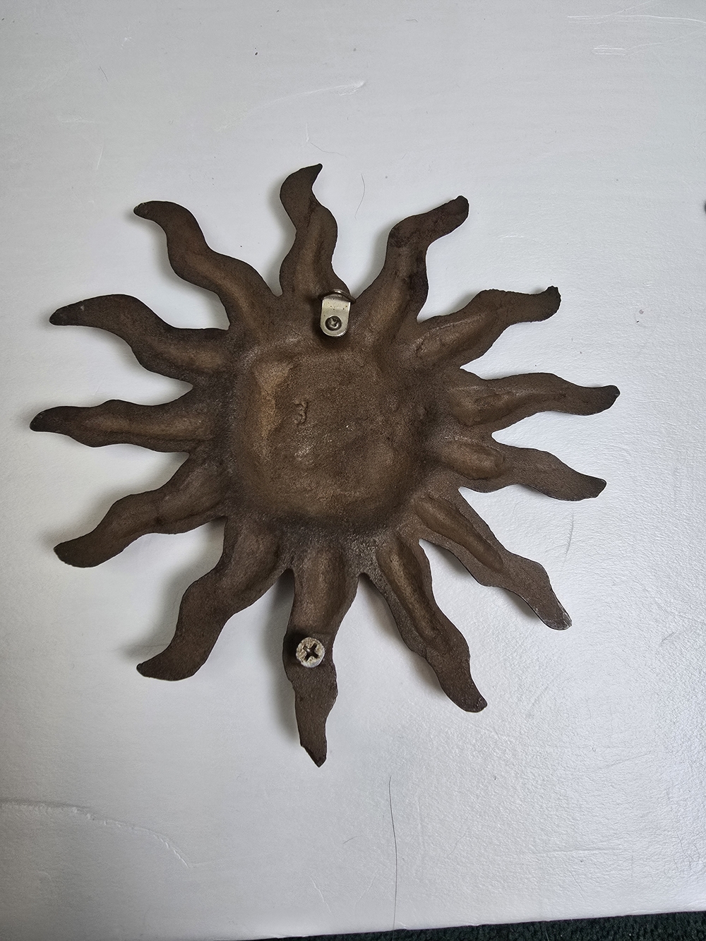 Sun Moon Cast Iron Rustic Vintage Antique  Doorknocker - Picture 4 of 8